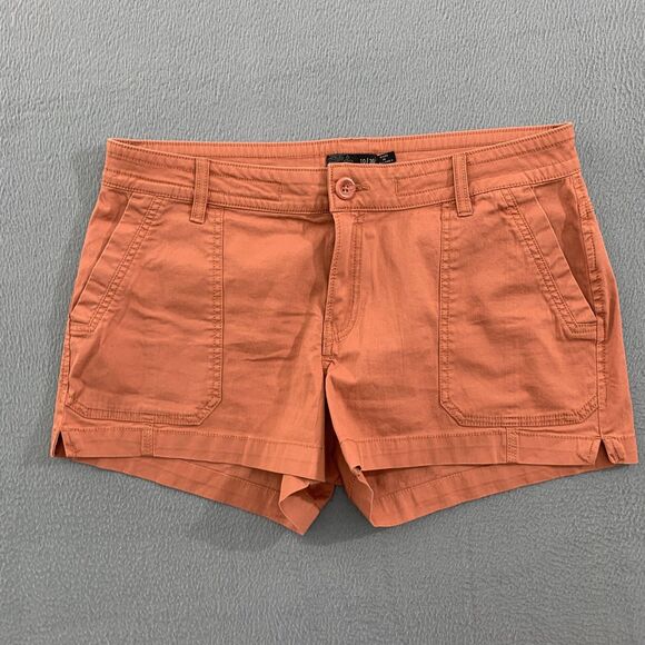prAna Shorts Womens 10 Organic Stretch Casual Lightweight W3120SH42 - Picture 1 of 16